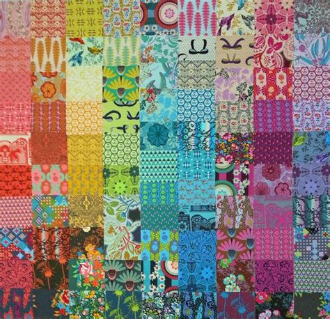 Anna Maria Horner Fabric Charm Pack 92 Prints From Honor Roll Pretty