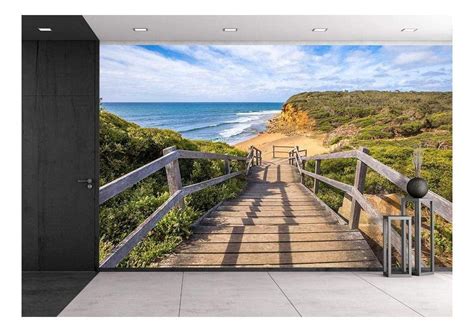 Wall26 Walkway Of The Legendary Bells Beach The Beach Of The Cult