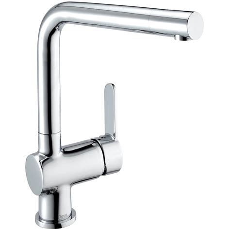 Deva Ethos Chrome Kitchen Sink Mixer Tap With Swivel Spout Eth104