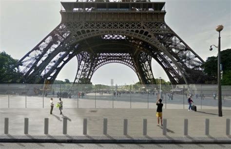 Eiffel Tower With Bulletproof Glass Walls For Protection From Terror