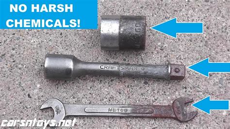 There are numerous ways to remove rust, oxides and corrosion from just about anything. How to Remove Rust from Metal Tools | No Harsh Chemicals ...