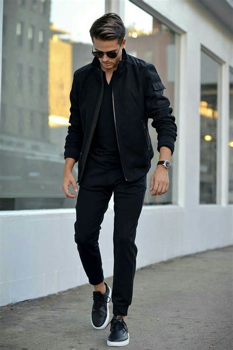 All Black Outfits For Men All Black Casual Outfits For Guys