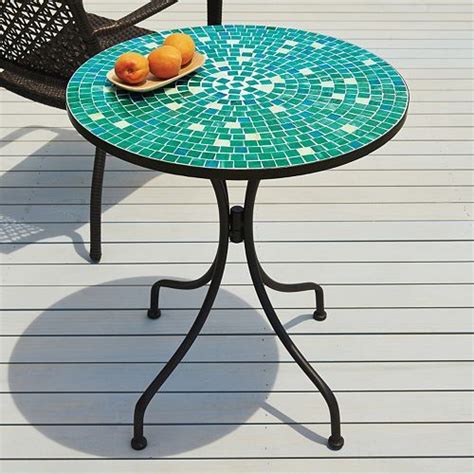 Sonoma Outdoors Mosaic Bistro Table Mosaic Tile Table Top Outdoor
