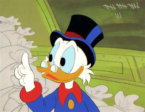 Scrooge Mcduck Production Cel Ducktales Photo 24424995 Fanpop