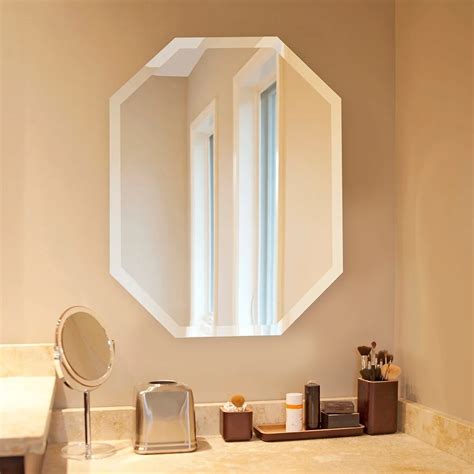 Mirrors Mirror Wall Octagon Mirror Bronze Bathroom Fixtures