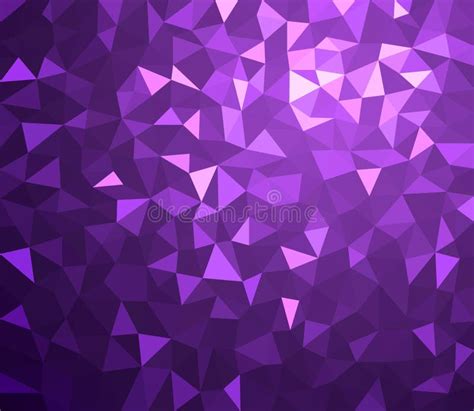 Purple Geometric Texture Abstract Background Stock Vector