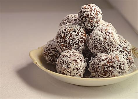 Jillyinspired Dark Chocolate Truffles And Coconut