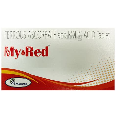 Myred Tablet Buy Strip Of 100 Tablets At Best Price In India 1mg