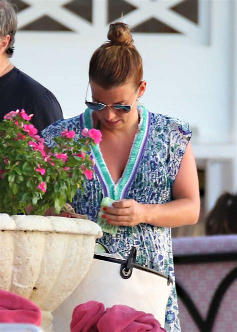 coleen rooney was seen on holiday in barbados celeb donut