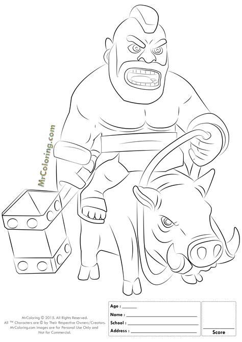 Clash Royale Kleurplaat Sparky Coloriage Clash Royale Clash Mini