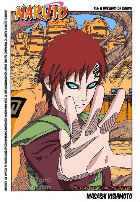 Gaara Shippuuden Manga Capitulo 516 By Lidernaruto On Deviantart