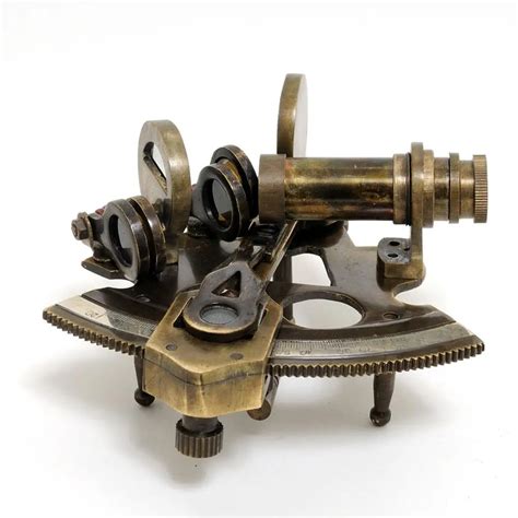 nautical decor antique sextant for navigation marine brass sextant instrument for home