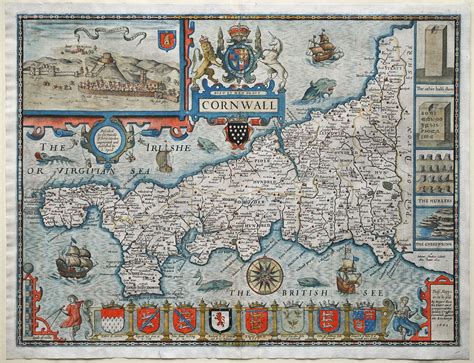 Maps Perhaps Antique Maps Prints And Engravings Cornwall
