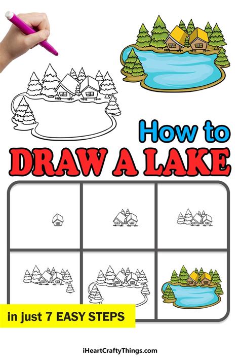 How To Draw A Lake In Just 7 Easy Steps With Pictures And Instructions