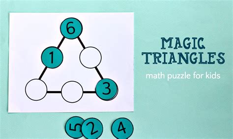 Magic Triangle Math Puzzle And Solution Youtube