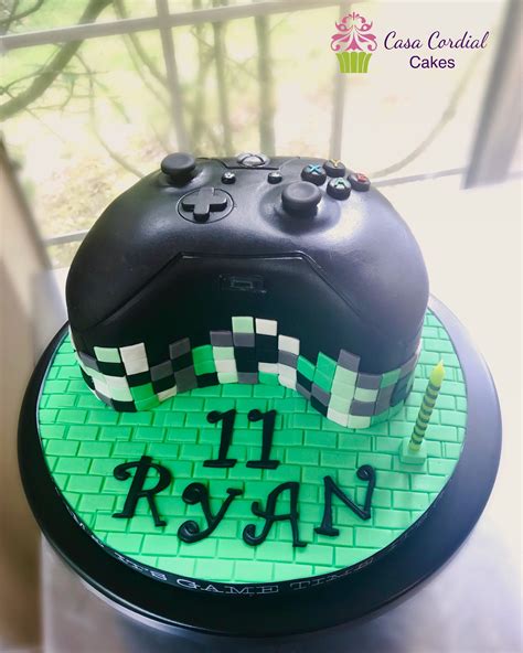 Xbox One Controller Shape Cake Boy Birthday Cake Pastel Cakes Cake