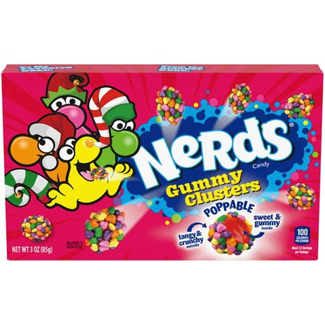 Nerds Gummy Clusters Holiday Theater Box 3 Oz