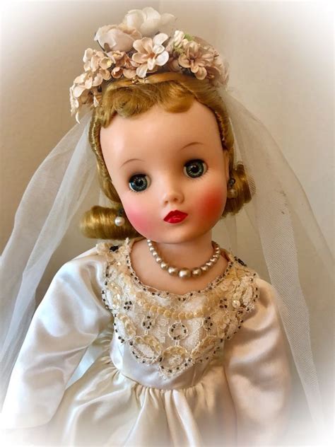 Vintage Madame Alexander 165” 1960 Bride Doll Elise 1735
