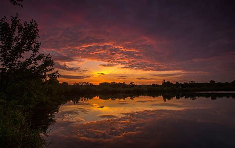 Photography Landscape Nature Sky Clouds Reflection Sunset 9dc