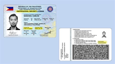 New Drivers License Tripzilla Philippines
