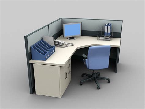 Indoor Office Free 3d Model 3ds Max 123free3dmodels