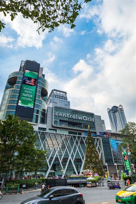 Central World Shopping Mall In Downtown Bangkok Thailand Editorial