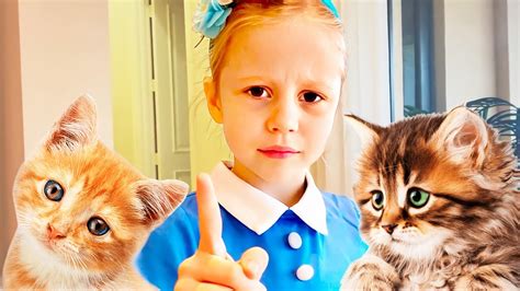 Nastya And Her Funny Pets Kittens The Feline Observer