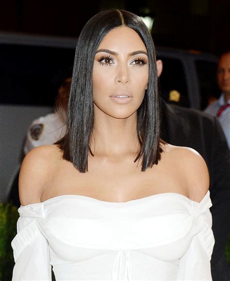 Busty Kim Kardashian In A White Dress The Fappening