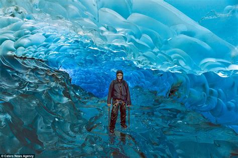 Shayne Mcguire Photographs Alaskas Mendenhall Glacier