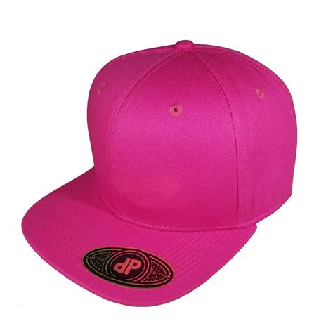 Solid Hot Pink Snapback Double Portion Supply
