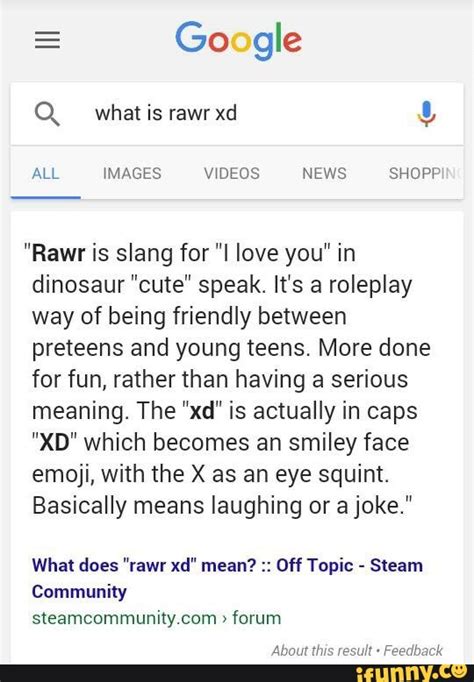 What Does Rawr Mean Slang What Does Mean