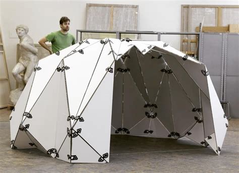 This Foldable Pavilion Was Built During My Workshop At The Faculty Of