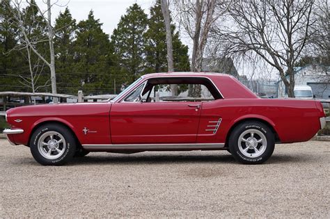 1966 Ford Mustang 289 Coupe Auto Candy Apple Red Muscle Car