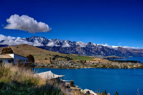 Remarkables Mountain Range Queenstown Stock Image Image Of Cecil