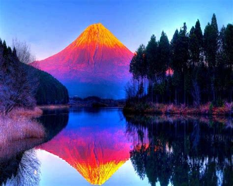 Rainbow Mountain And Lake Amazing Nature Photography Beautiful