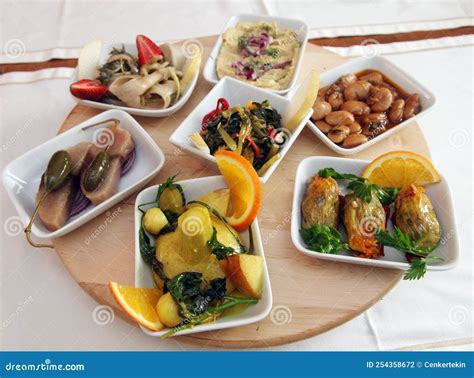 Turkish Appetizer Foods Stock Photo Image Of Cooked