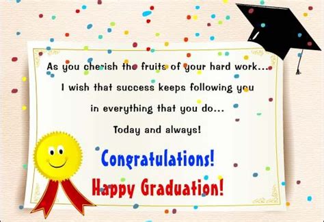 I Congratulate You On Your Academic Achievement May Success Always