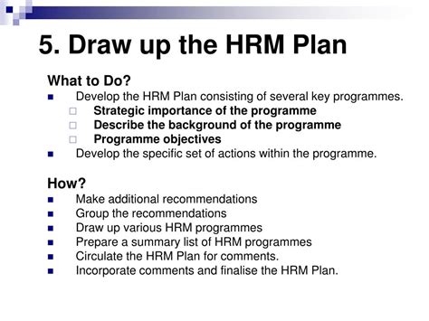 Ppt Human Resource Management Hrm Plan Powerpoint Presentation