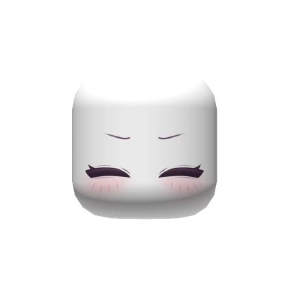 Cute Angry Blush Face Eyes Closed No Mouth Roblox