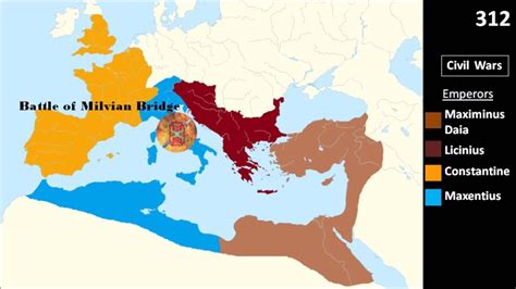 The Roman Tetrarchy Map And Civil Wars 2024
