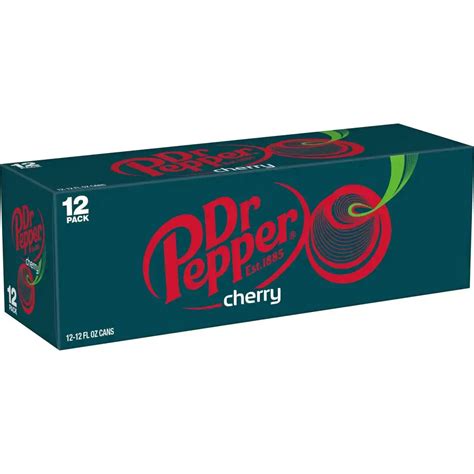 Dr Pepper Cherry 12pk12 Fl Oz Cans Echo Sales Canada