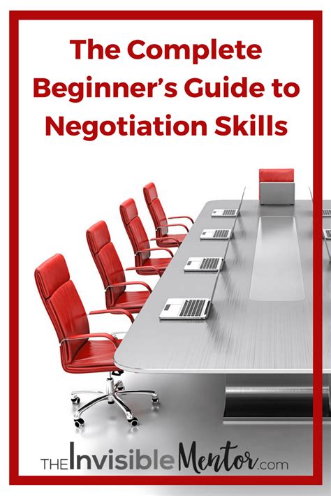 The Complete Beginners Guide To Negotiation Skills