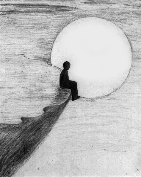 Pencil Drawings Of Loneliness