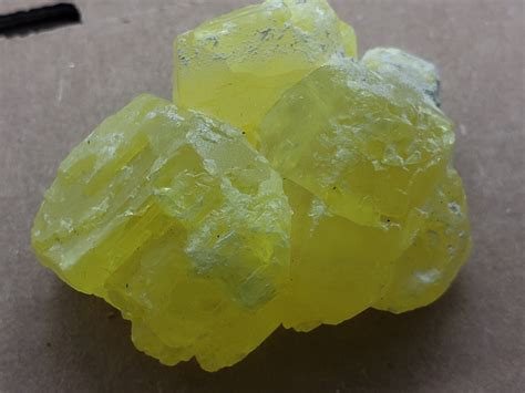 Sulphur Sulfur Crystals