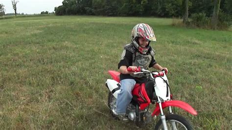 Boy Crashes A Dirt Bike Youtube