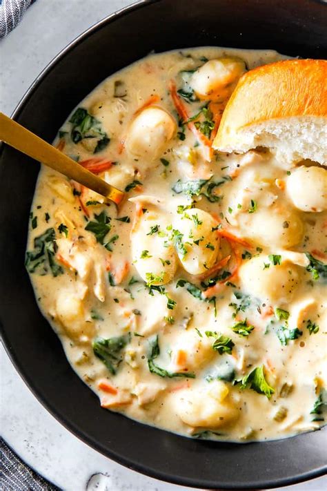 Creamy Chicken Gnocchi Soup One Pot Better Than Olive