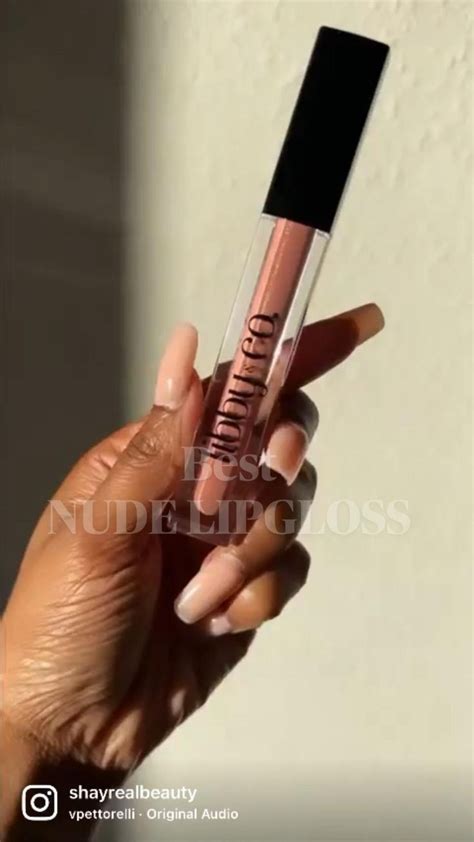 Best NUDE LIPGLOSS For Summer Makeup Nudelipgloss Nude Lip Gloss