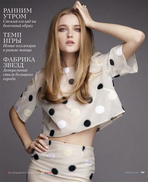 Vlada Roslyakova Elle Russia Magazine Photoshoot February 2014 Hq