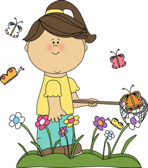 Clipart Kid Spring And Other Clipart Images On Cliparts Pub