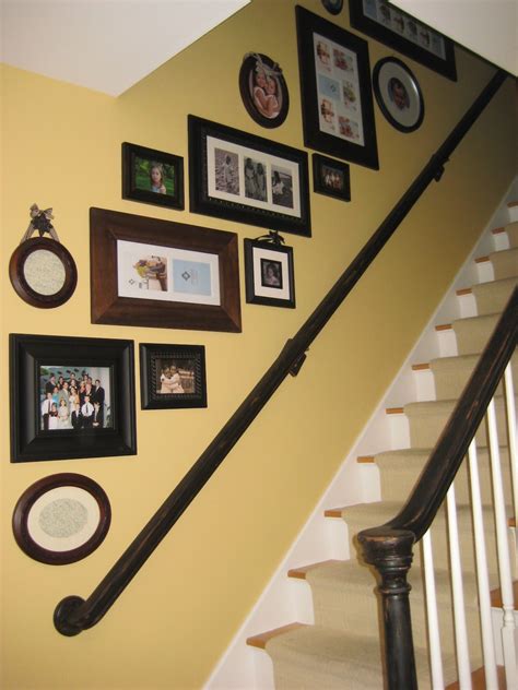 Staircase Wall Decor Frames On Wall Home